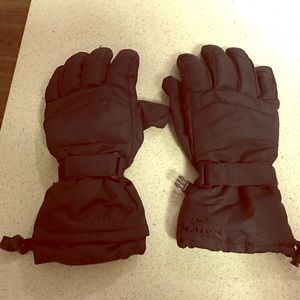 Ski gloves black
