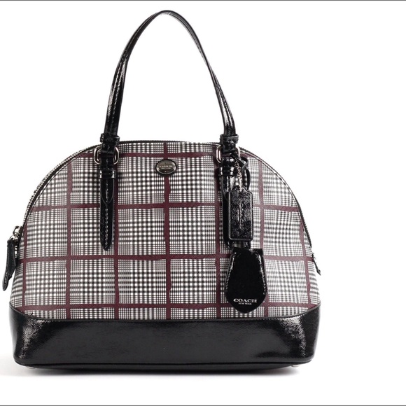 Coach Saffiano Leather Satchel