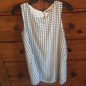 Black and white dress