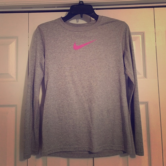 Kids Long Sleeve Nike Tee Shirt