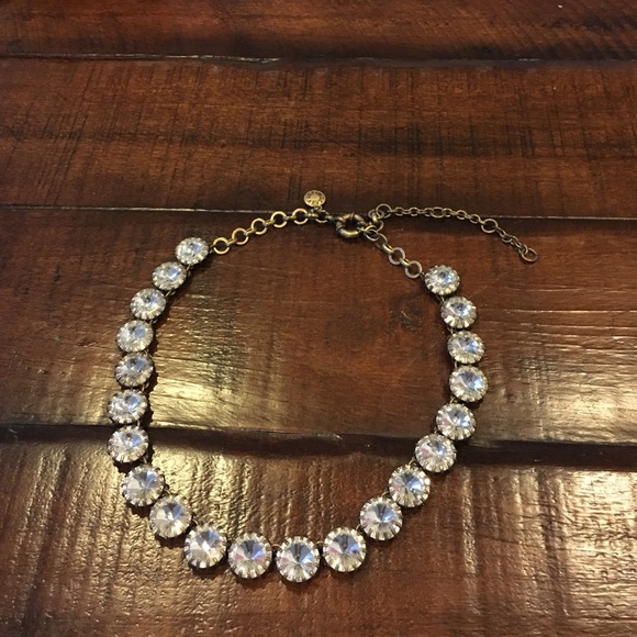 J Crew Crystal Necklace