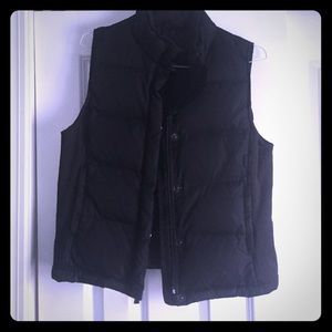 Black GAP down vest
