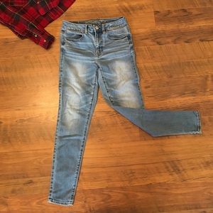 AEO Super Stretch Hi-Rise Jeggings