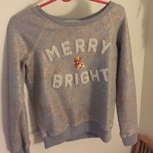 American Eagle Merry & bright sweater