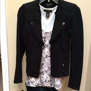 White House black-market print shirt