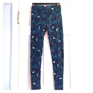 Lularoe OS Forest Print Leggings