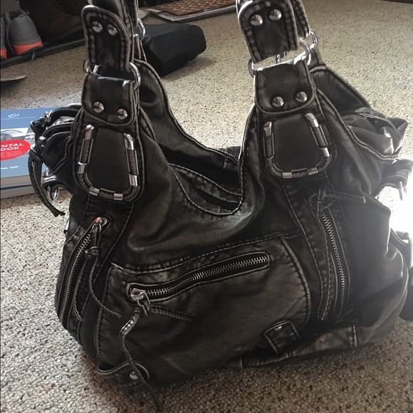 Dark gray bag