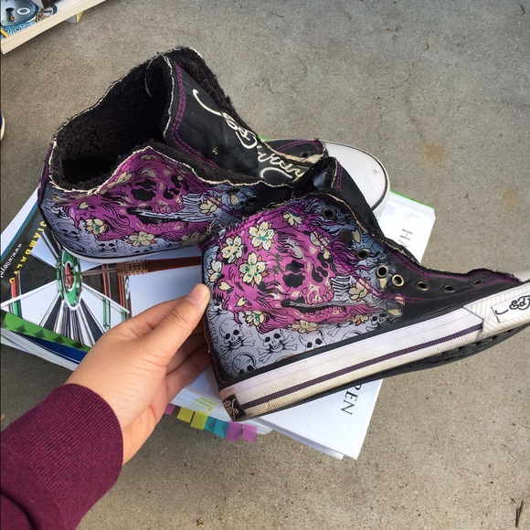 Ed Hardy high top