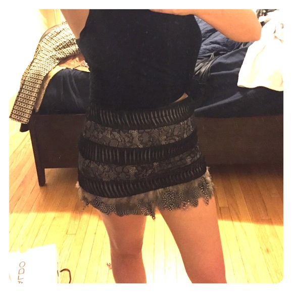 Little Black Party Skirt