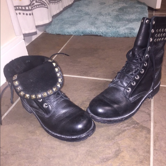FRYE studded boots
