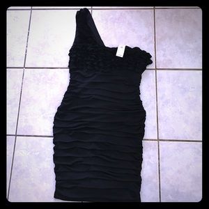 One shoulder mini dress 👗