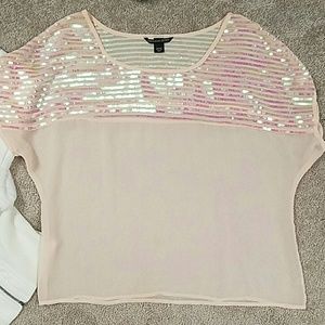 Oversized see thru pullover
