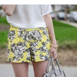 *sale* Floral J. Crew shorts