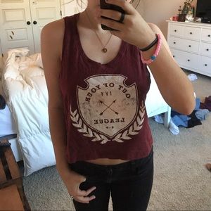 Maroon Out Of Your Ivy League Tank!