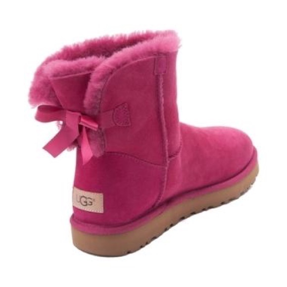 mini bailey bow uggs red mini bailey bow uggs red