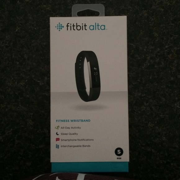 Fitbit alta. Black band.