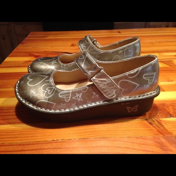 SOLD Girls Gold Alegria MaryJane