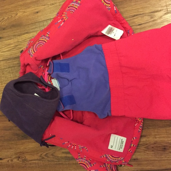 Columbia Toddler 18-24 Puffer Jacket/Snow Bibs/Hat - Picture 2 of 3