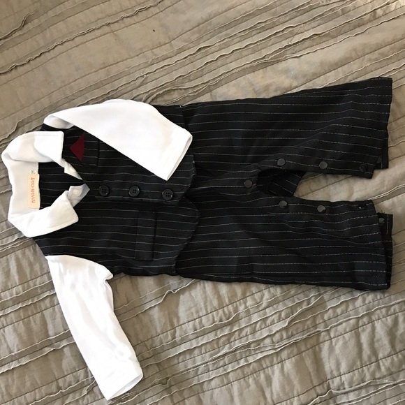 Baby boy formal romper