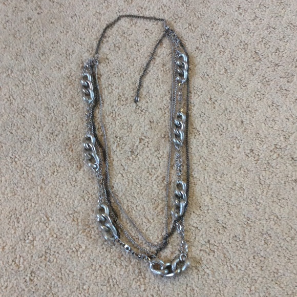 Chunky Silver Necklace!