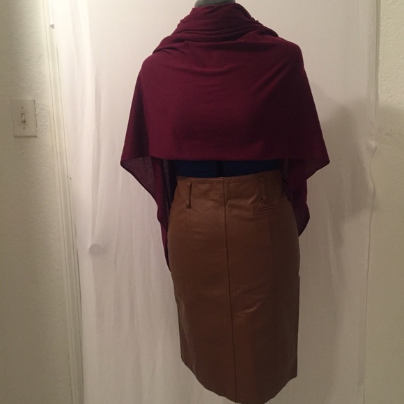 Mini Faux Leather Skirt! Perfect for winter!