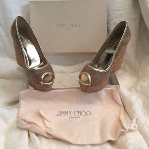 Jimmy Choo wedge sandals