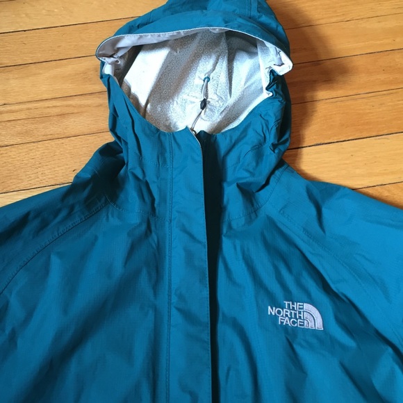 The North Face Jackets & Blazers - Teal North Face raincoat