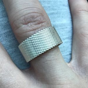 Tiffany & Co Silver Ring Size 9
