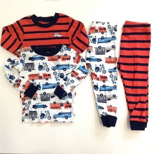 18M - Fire Engine Pajamas