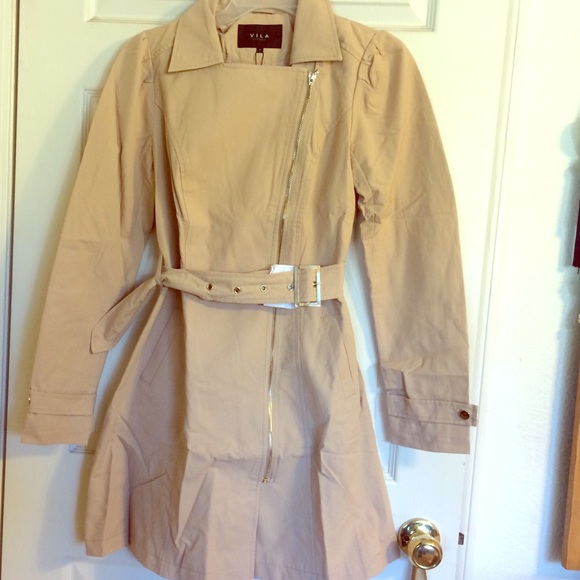 ASOS trench coat with zip