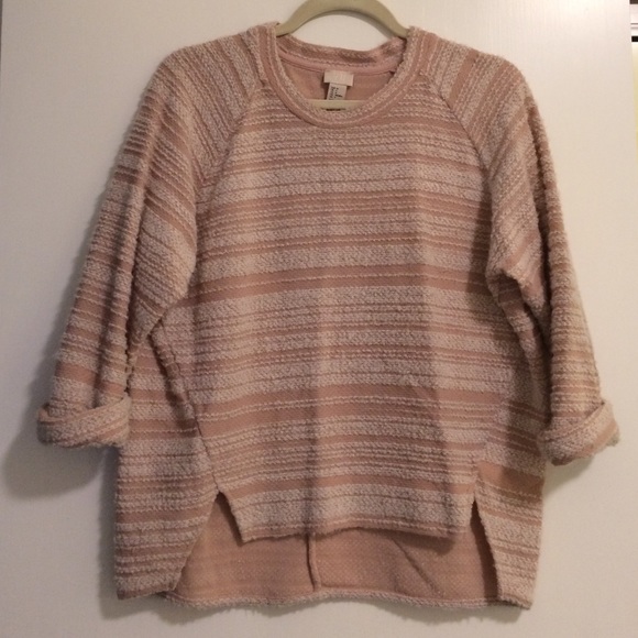 H&M Tops - H&M - 3/4 Sleeve Stripe Sweater