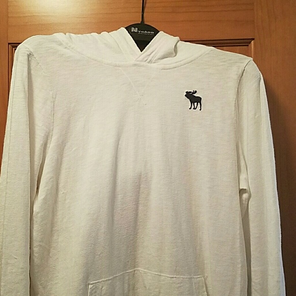 Abercrombie and Fitch Long sleeve hooded shirt