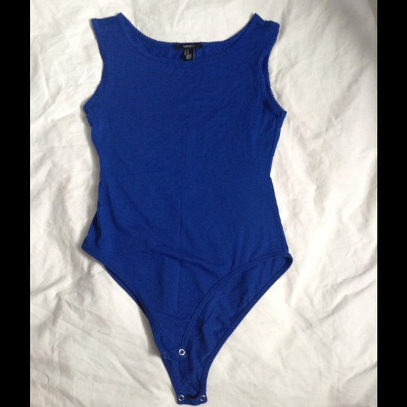 Beautiful blue bodysuit