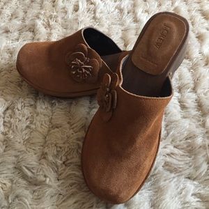 J. Crew Suede Clog