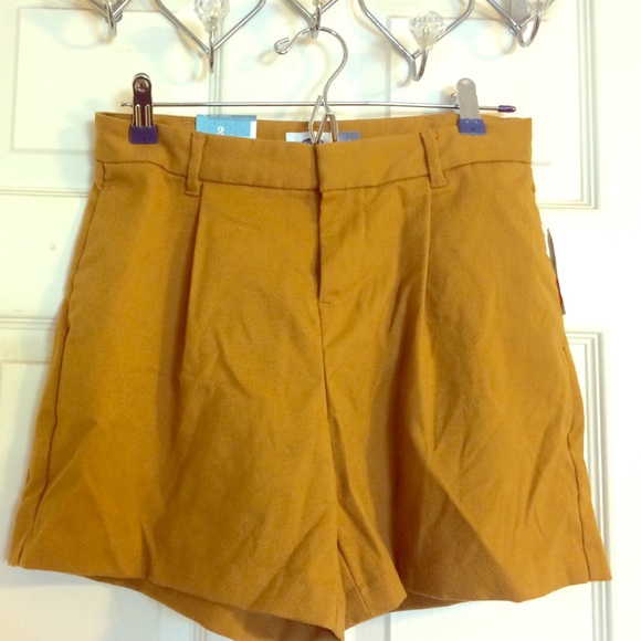 Mustard old navy shorts