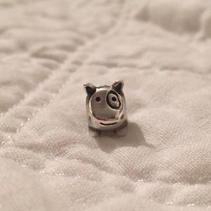 Pandora Dog with Spot Charm