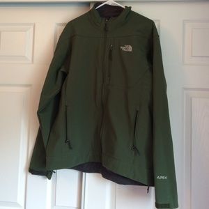The North Face Forrest Green Apex Jacket