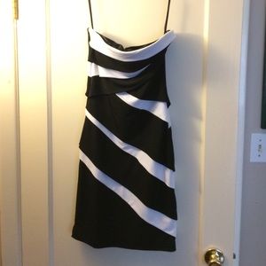 White House Black Market strapless dress