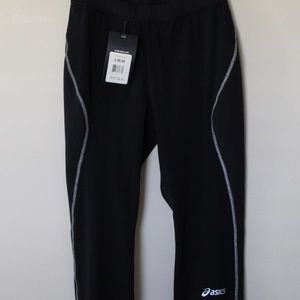 NWT! Asics Long Pant with Back Zipper Pocket
