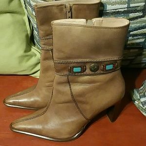 Tan Boots by Madeline