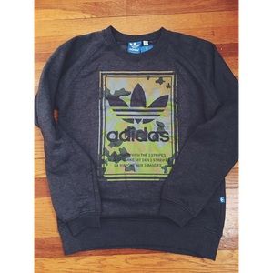 Adidas camo sweatshirt