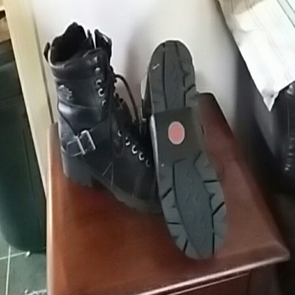 Harley Davidson combat boots