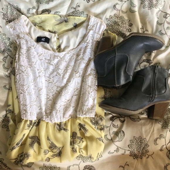 🍂✨ Elegant Holiday Lace Two Tone Sparrow Dress✨🍂