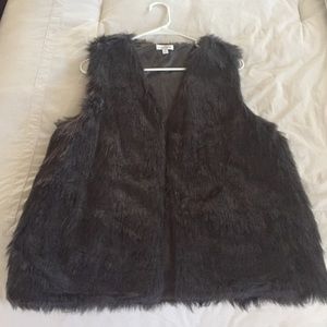 Charming Charlie's- faux fur vest