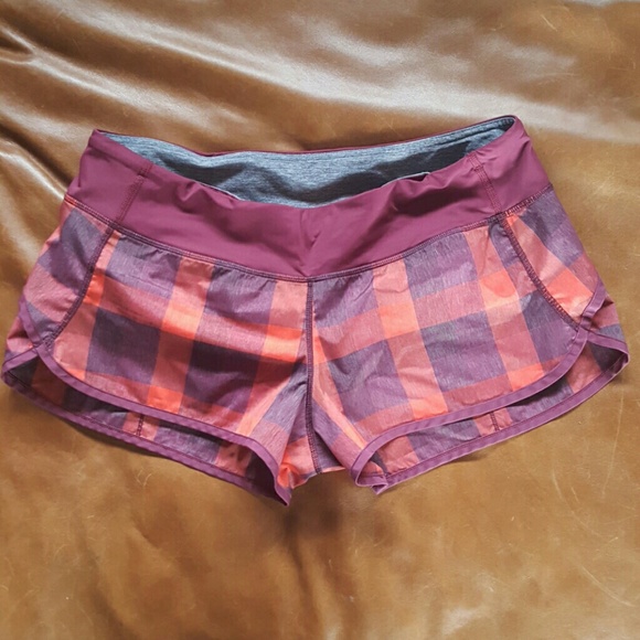 Lululemon speed shorts 10