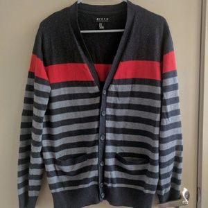 Striped F21 Cardigan