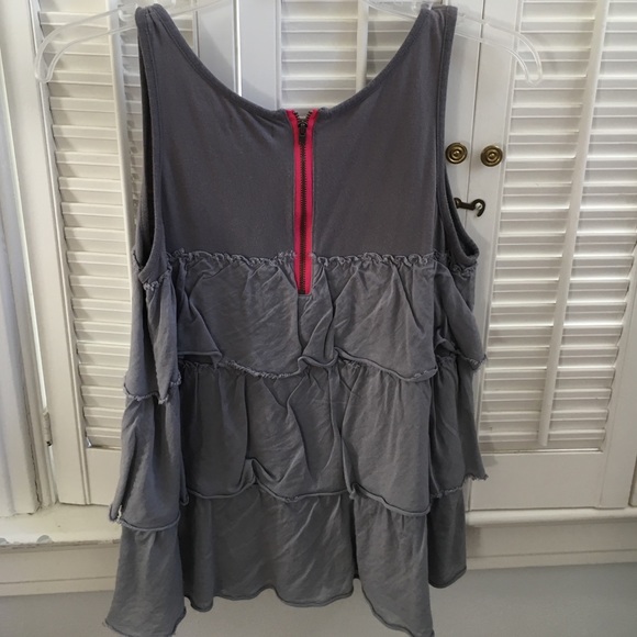 johnnie b grey ruffle top Boden - Picture 3 of 3