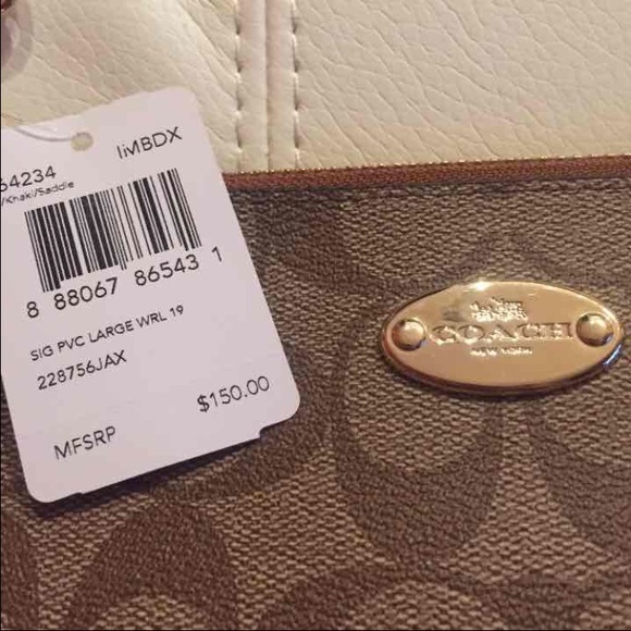 Sold Coach purse clutch - Picture 2 of 4