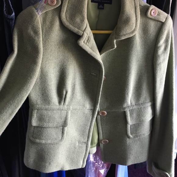 Banana republic light green blazer or coat