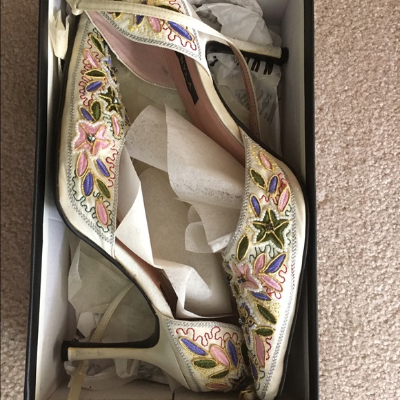 Nyla embroidered shoes
